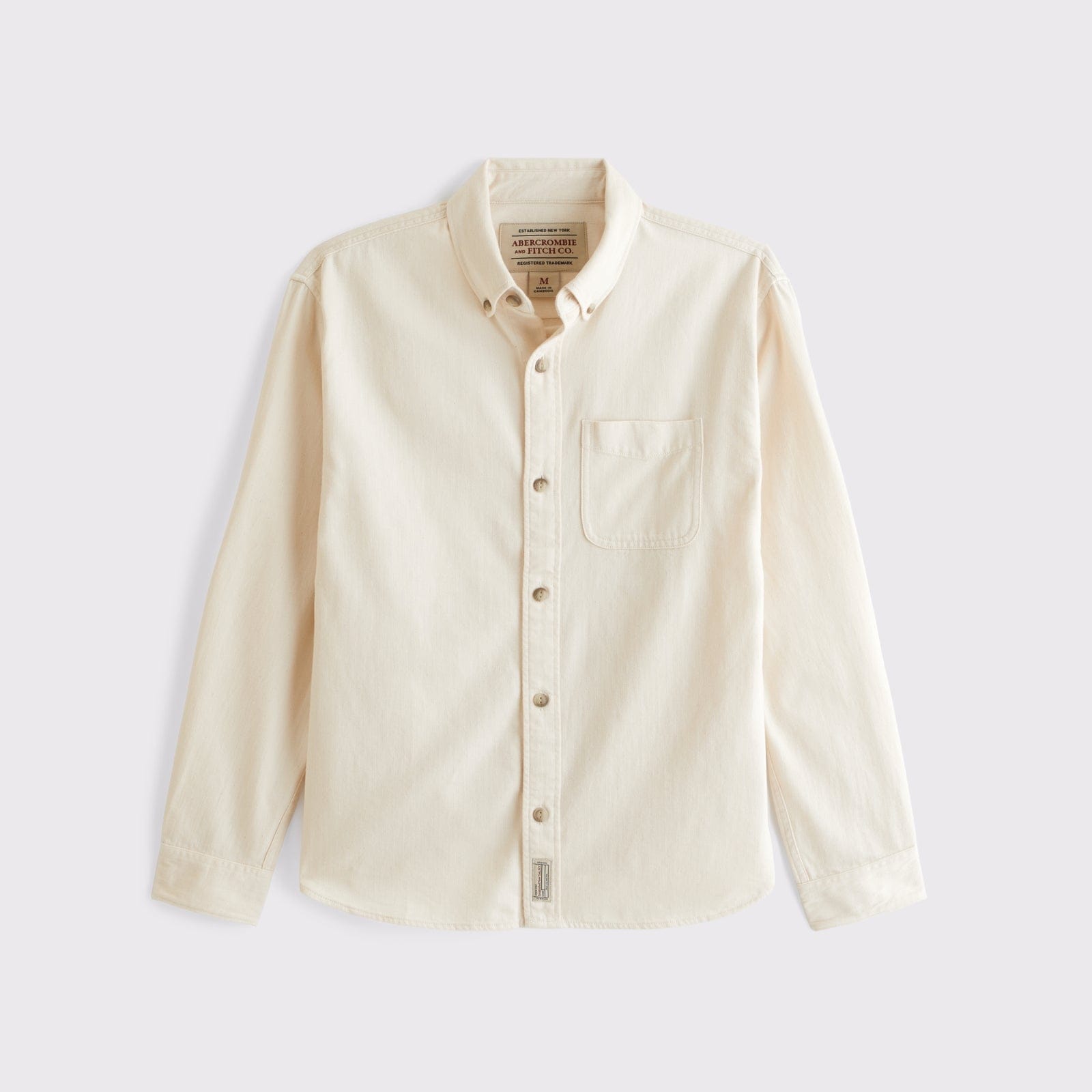 Abercrombie Denim Button-Up Shirt