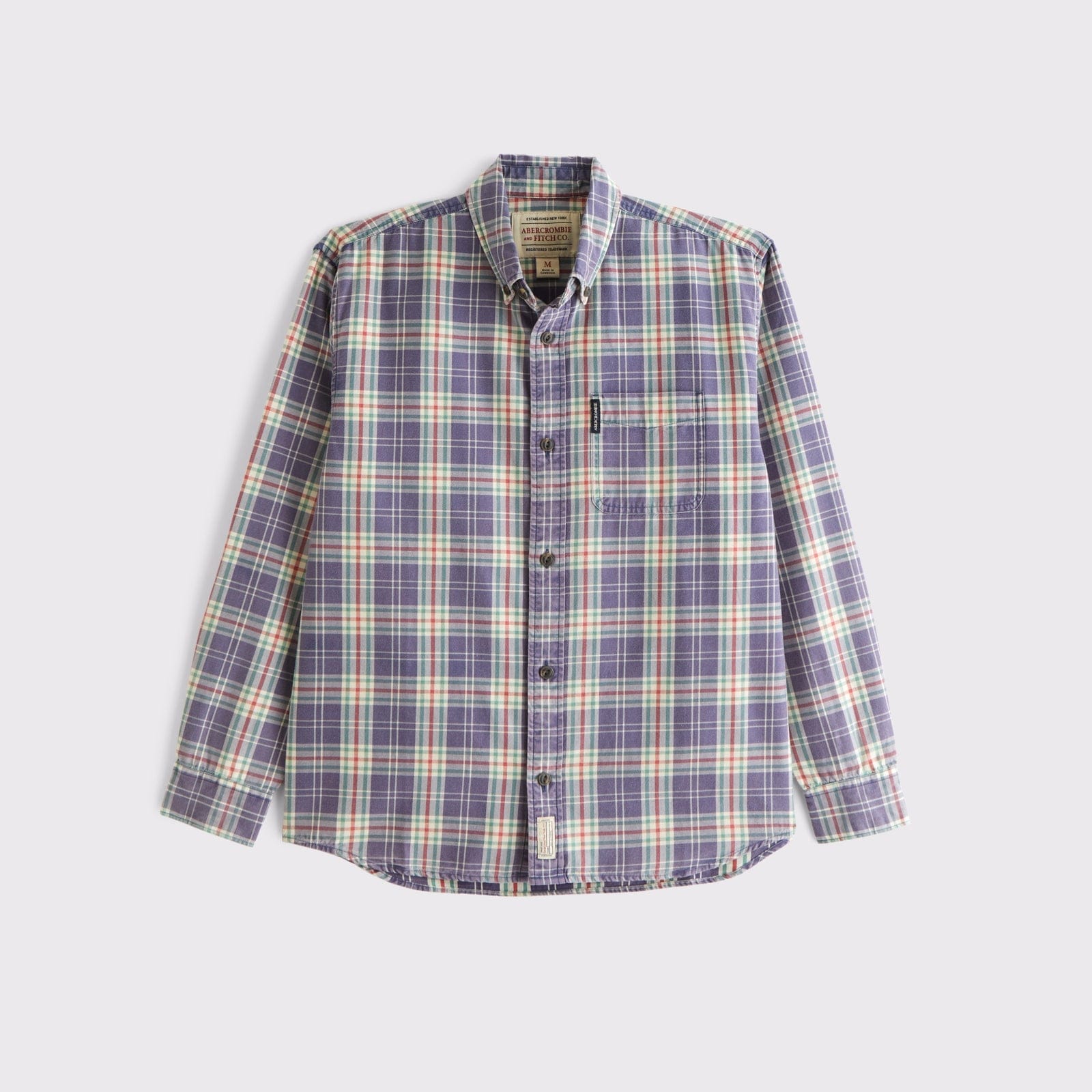 Abercrombie Plaid Button-Up Shirt