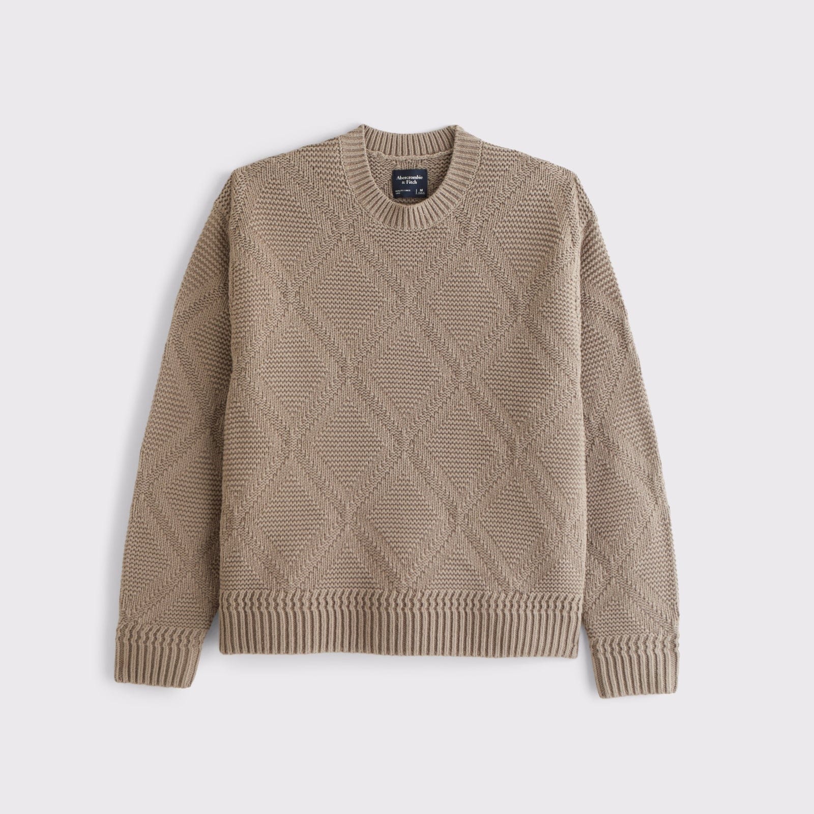 Abercrombie Diamond Stitch Crew Sweater