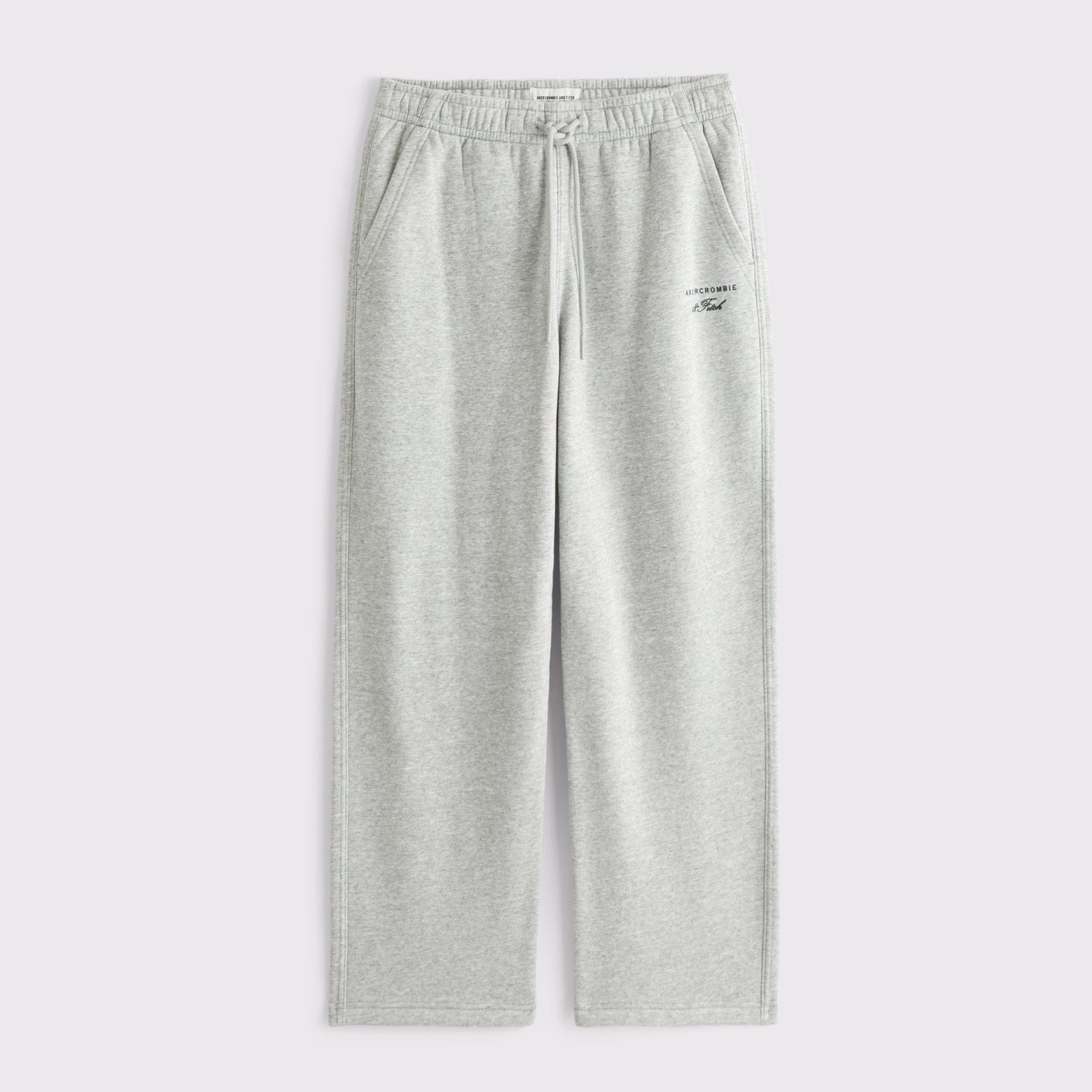 Abercrombie Essential Straight Open-Hem Sweatpant