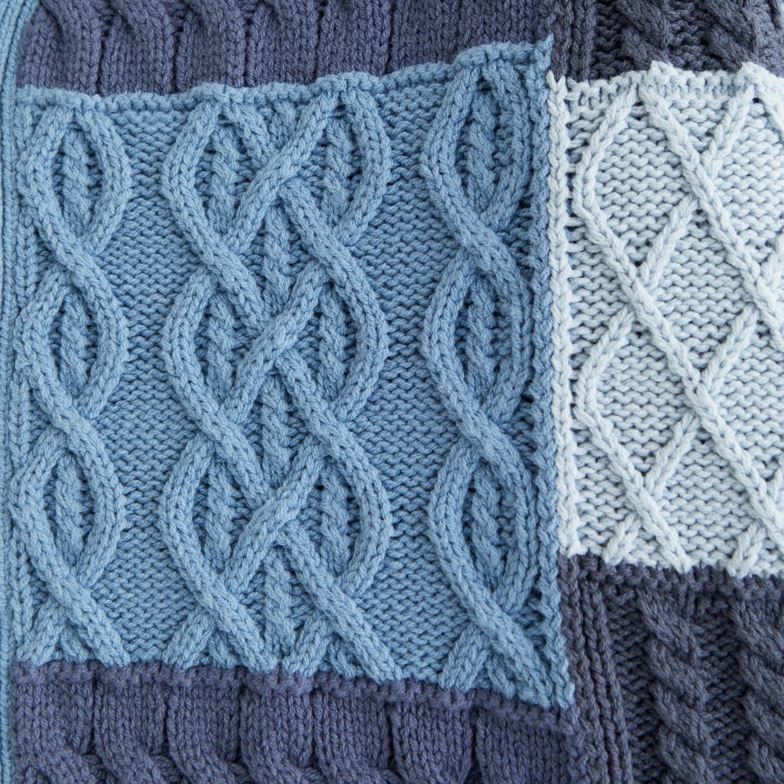 Abercrombie Patchwork Cable Cardigan