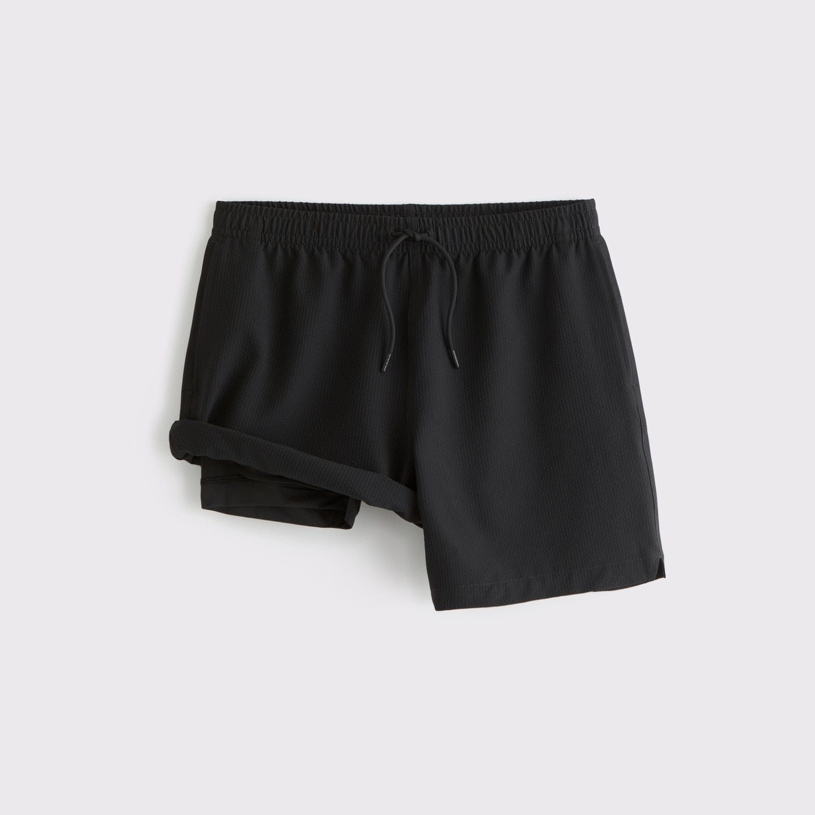 Abercrombie Pull-On Seersucker Swim Trunk