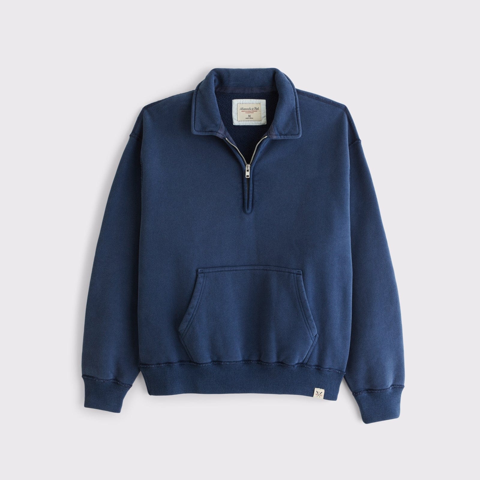 Abercrombie Heritage Heavyweight Half-Zip Sweatshirt