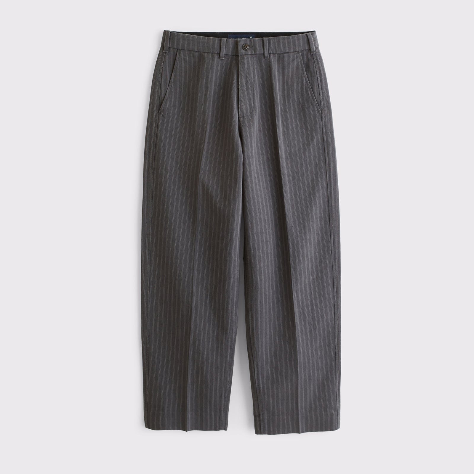 Abercrombie Structured Cotton-Blend Baggy Trouser
