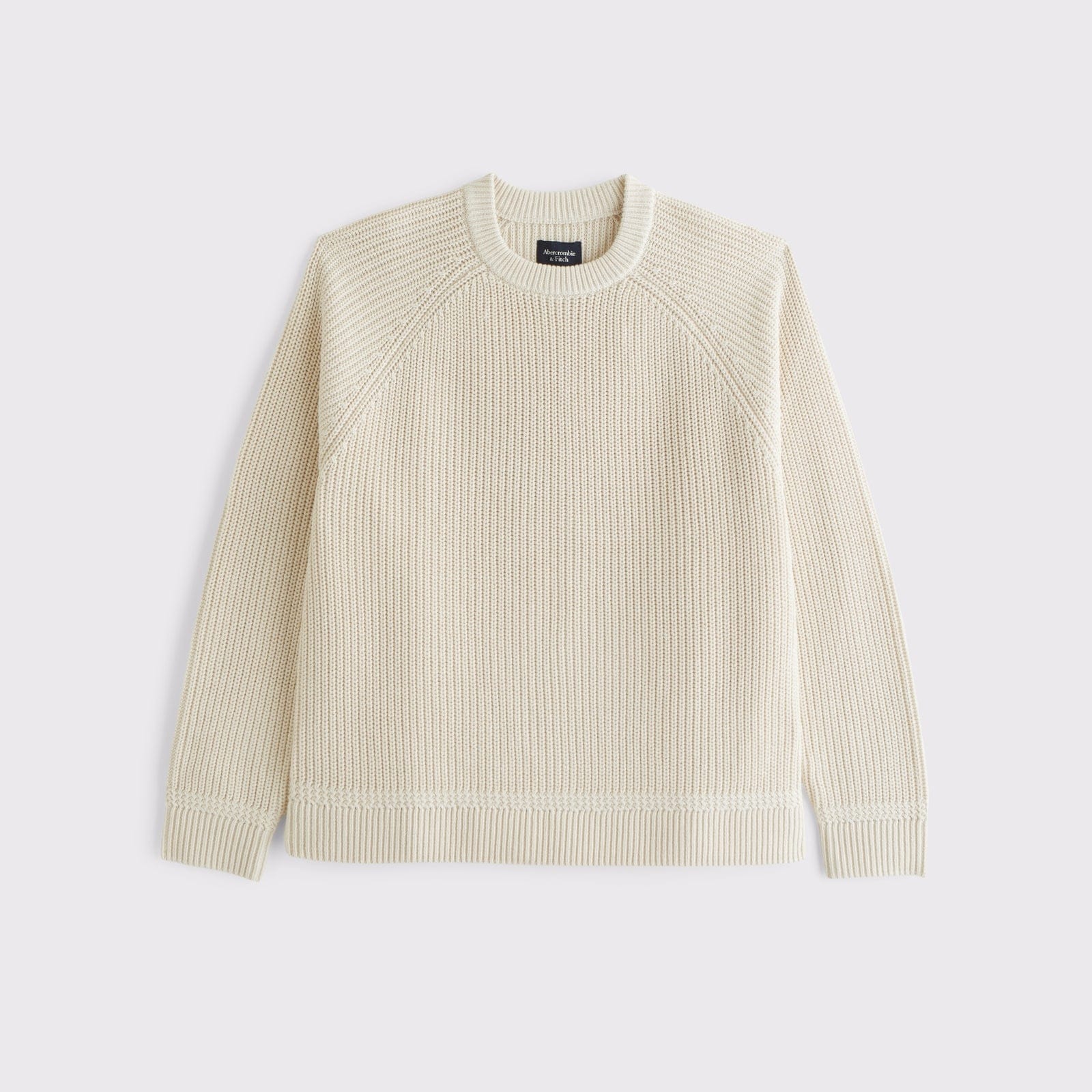 Abercrombie Oversized Waffle Crew Sweater
