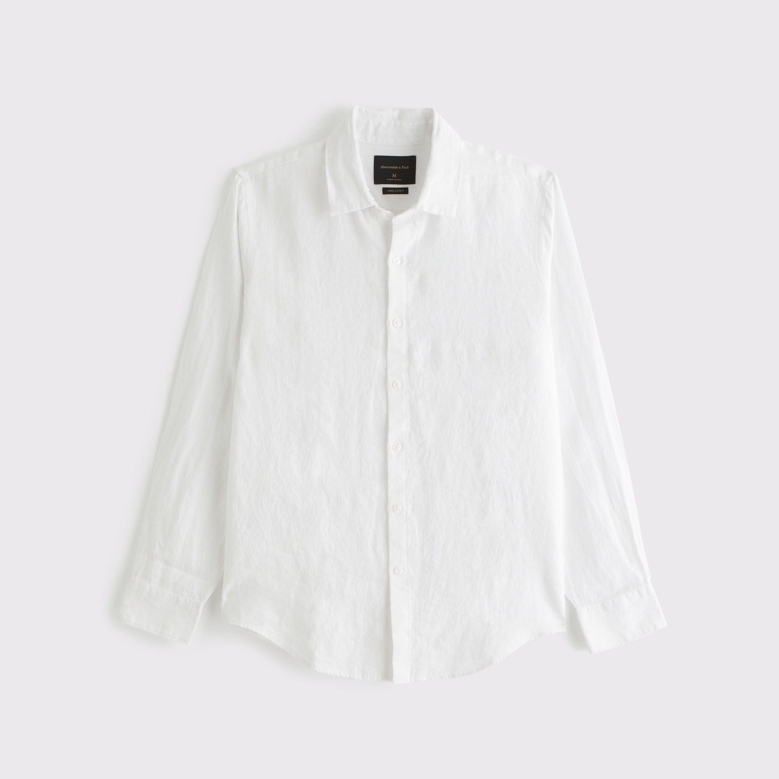 Abercrombie the A&F Collins Linen-Blend Shirt