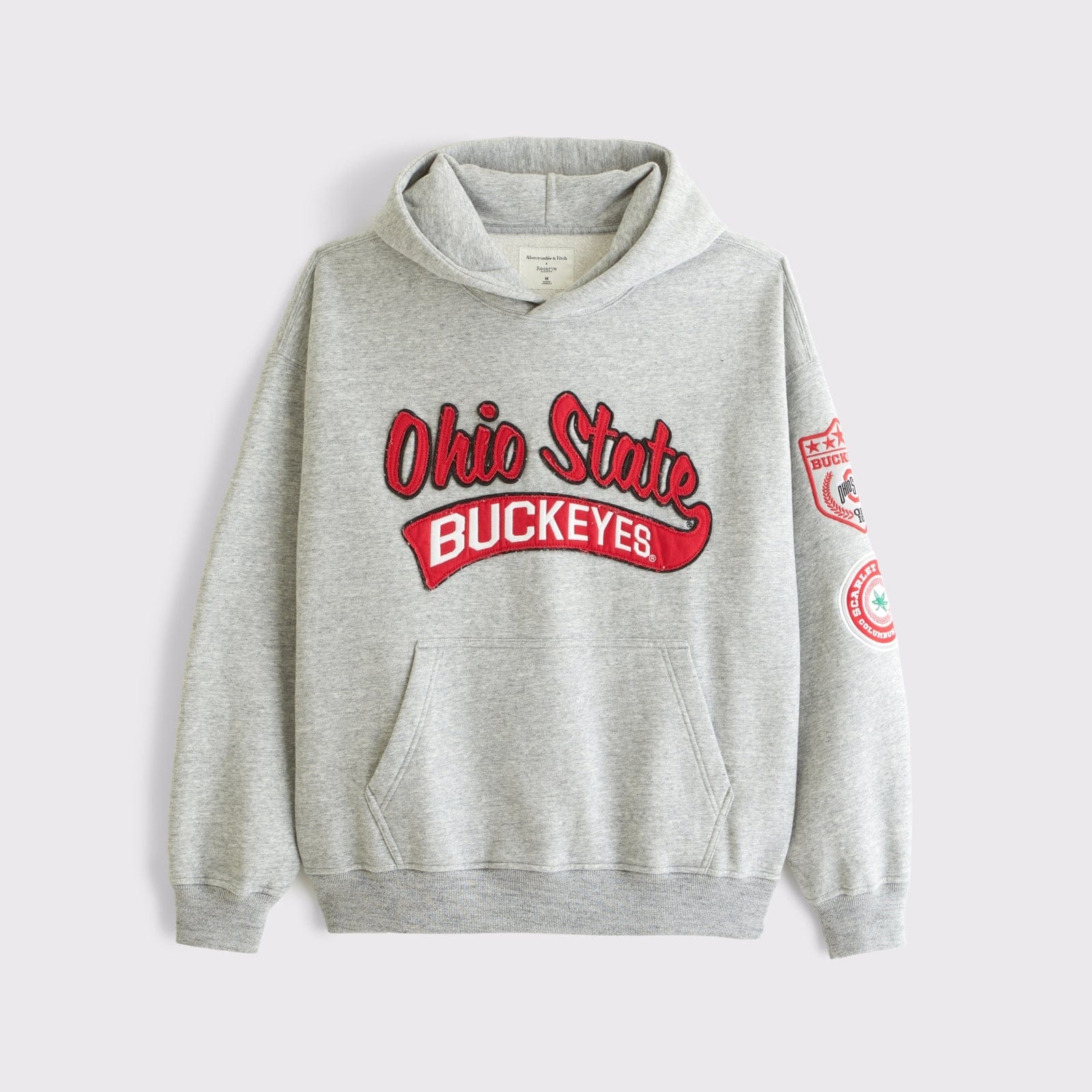 Abercrombie Ohio State Buckeyes Popover Hoodie