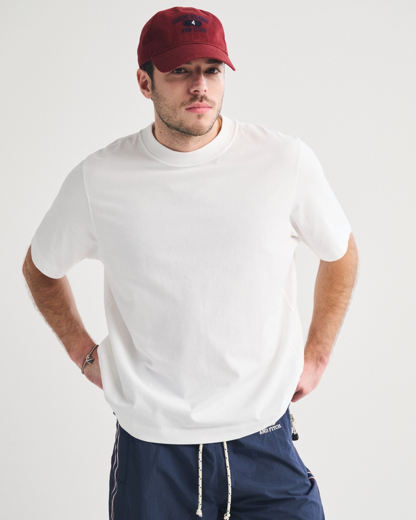 Abercrombie 5-Pack Premium Heavyweight 2.0 Tees
