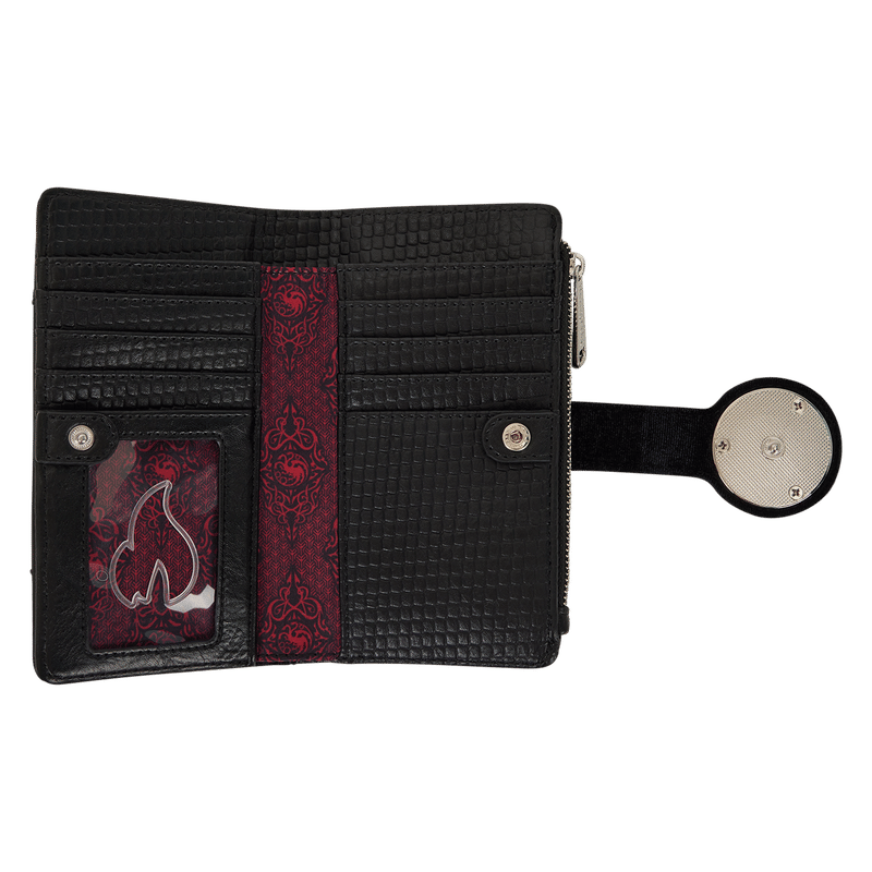 House of the Dragon House Targaryen Flap Wallet
