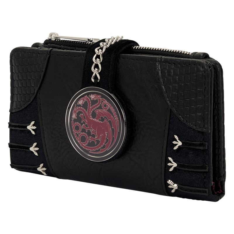 House of the Dragon House Targaryen Flap Wallet