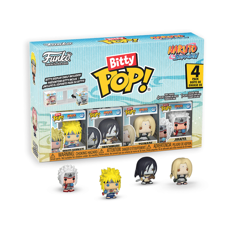 Bitty Pop! Naruto 4-Pack Series 2