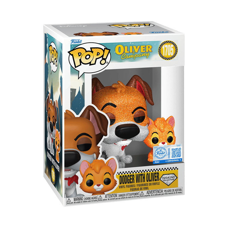 Pop! & Buddy Dodger with Oliver (Diamond)