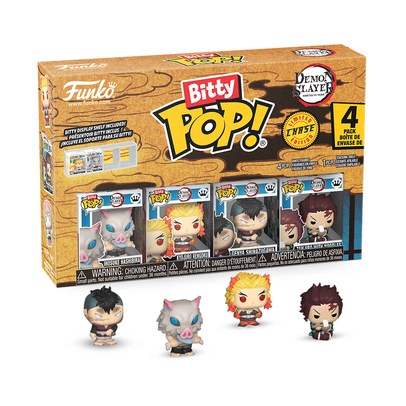 Bitty Pop! Demon Slayer 4-Pack Series 3