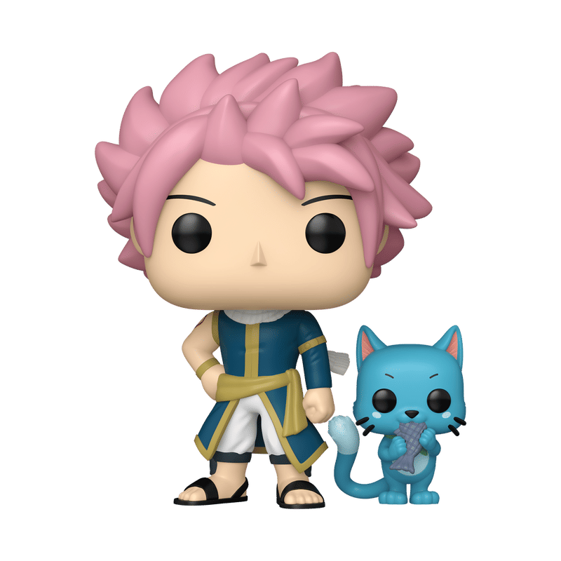 Pop! & Buddy Natsu with Happy