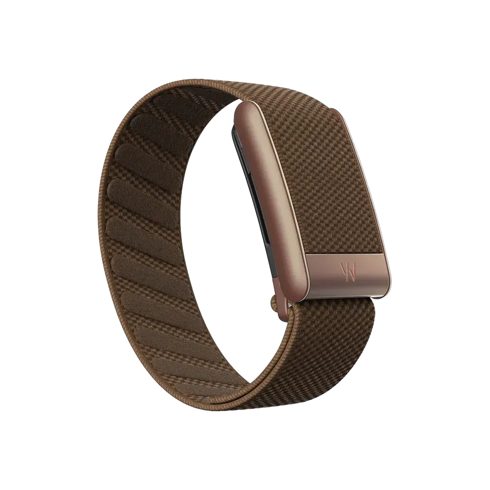 Whoop 5.0 Peak / MG Life SuperKnit Coffee Band (Strap Only)