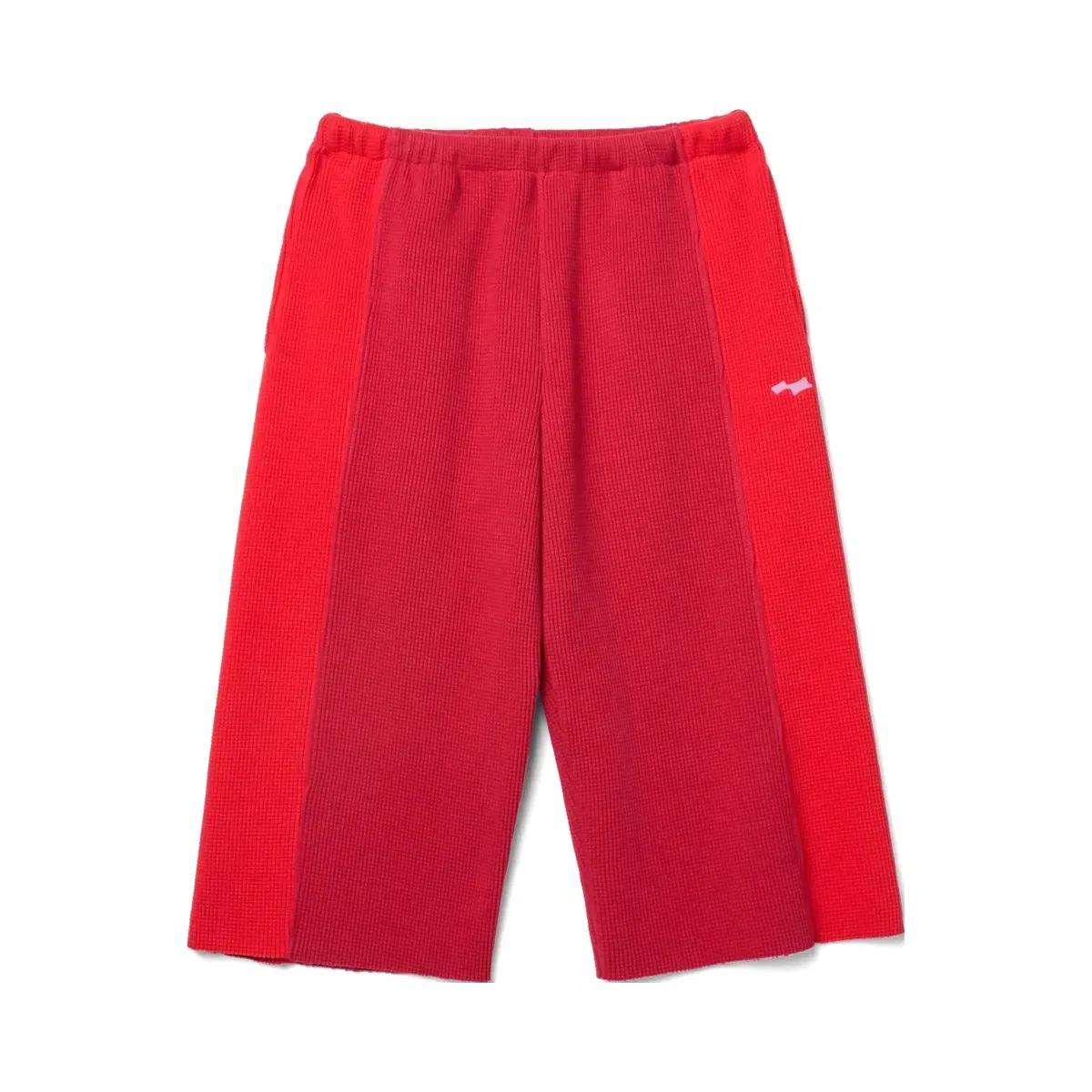 Skylrk Waffle 3/4 Short Cherry