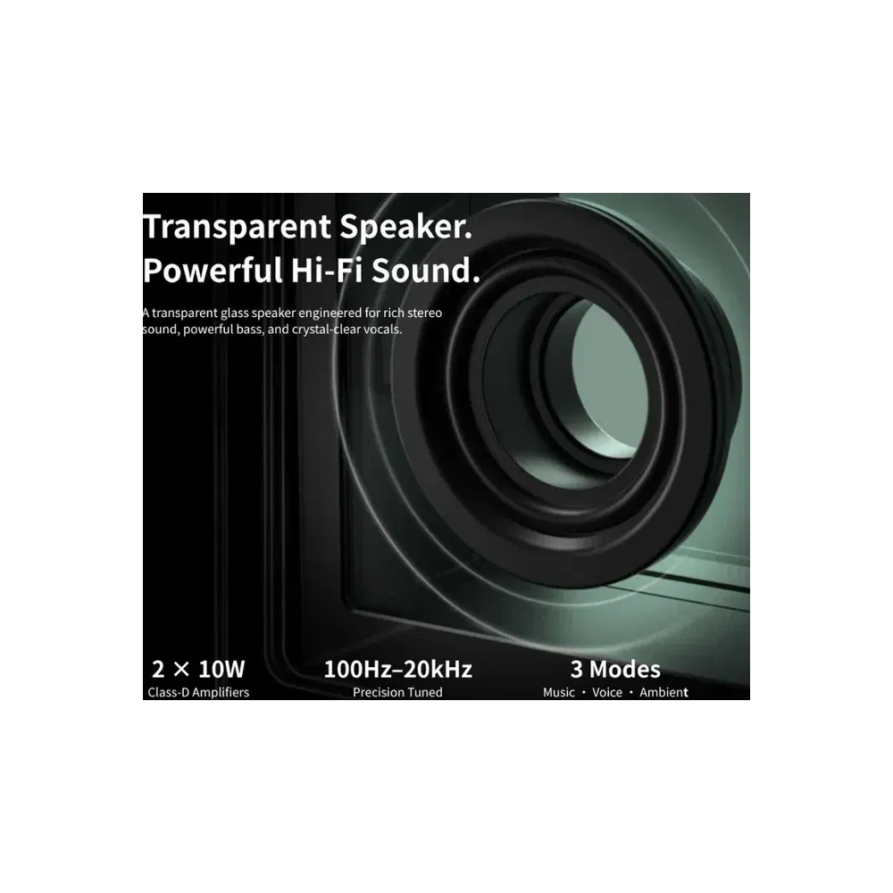 MorningBlues Lyric SonicGlass A1 Speaker
