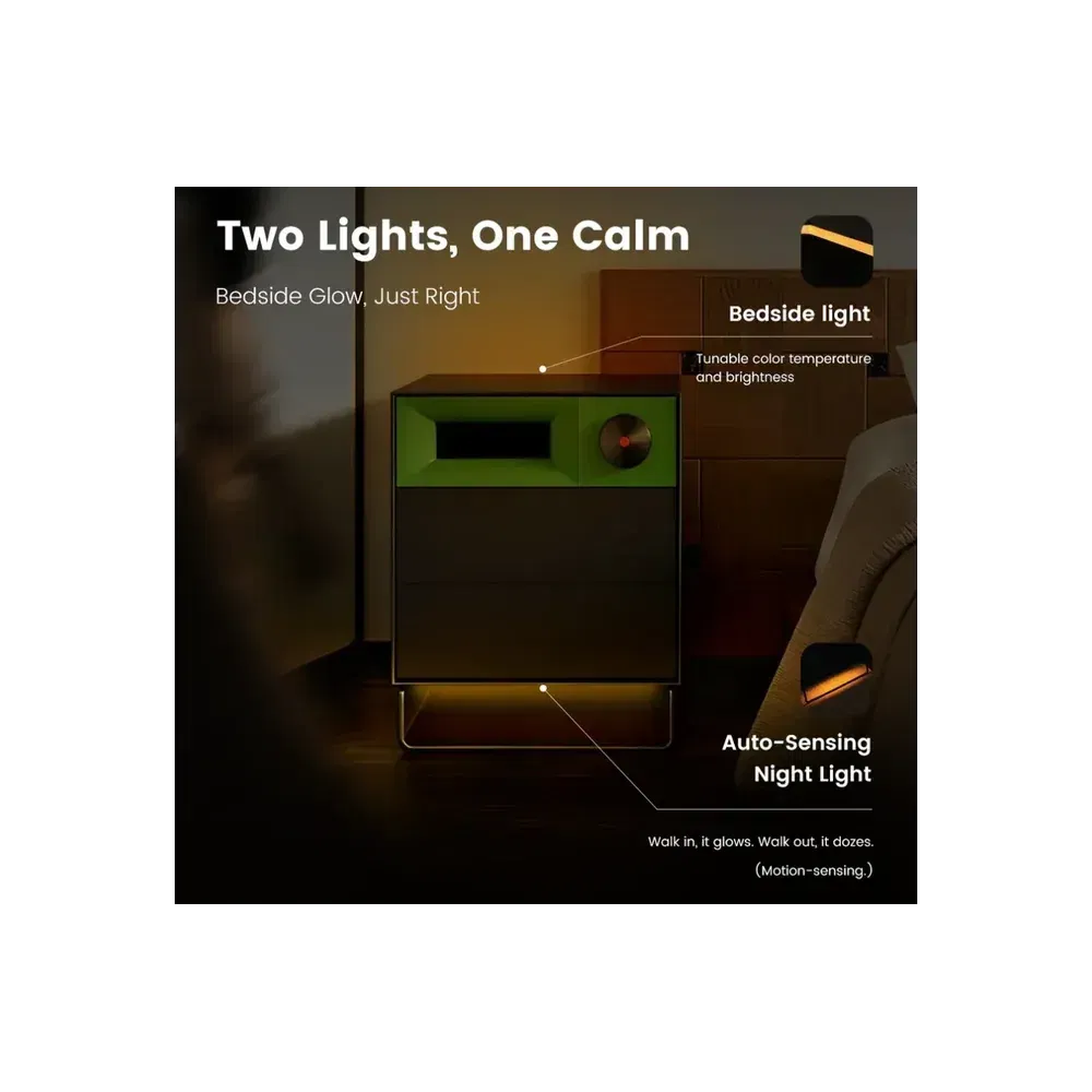 MorningBlues Cabinet S1 Stereo Nightstand Speaker
