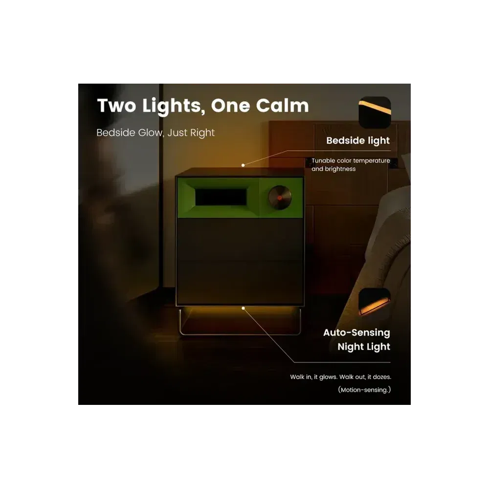 MorningBlues Cabinet S1 Stereo Nightstand Speaker