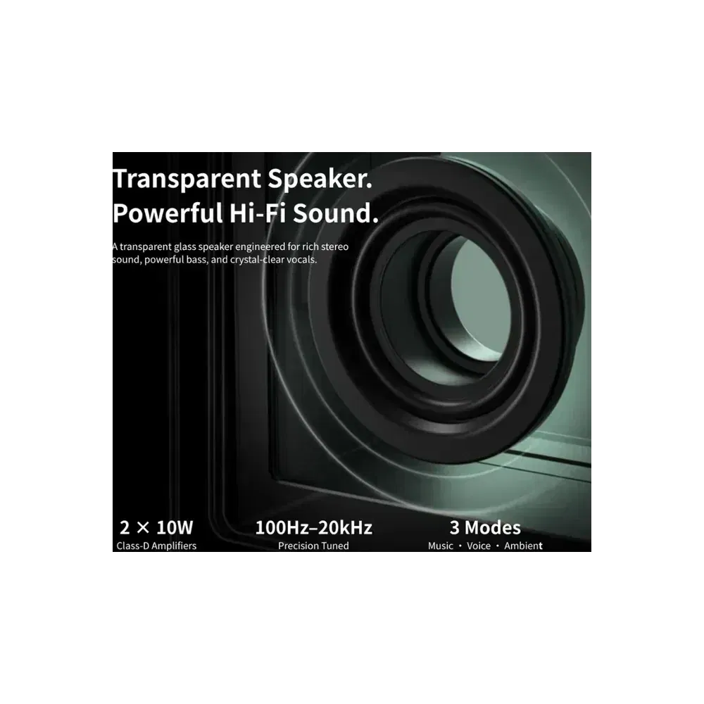 MorningBlues Lyric SonicGlass A1 Speaker