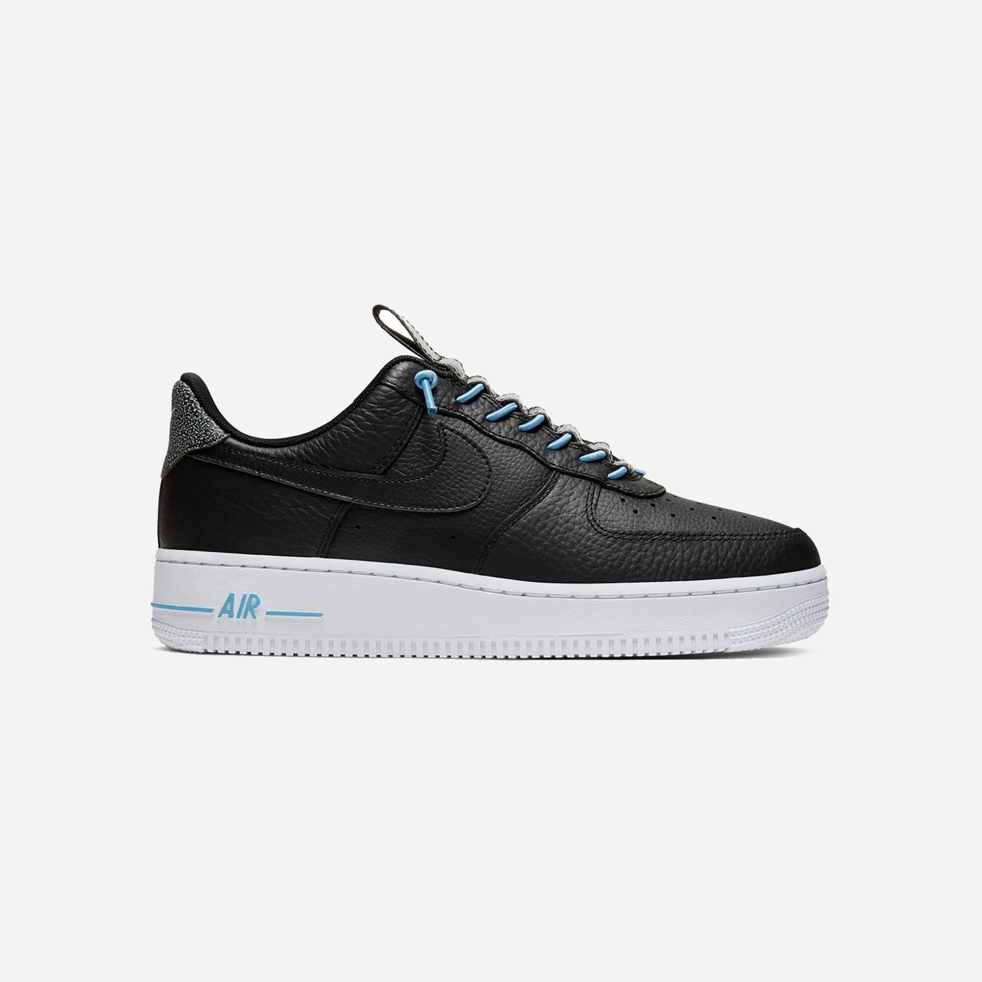 Nike Air Force 1 Low '07 Lux Black Light Blue WMNS