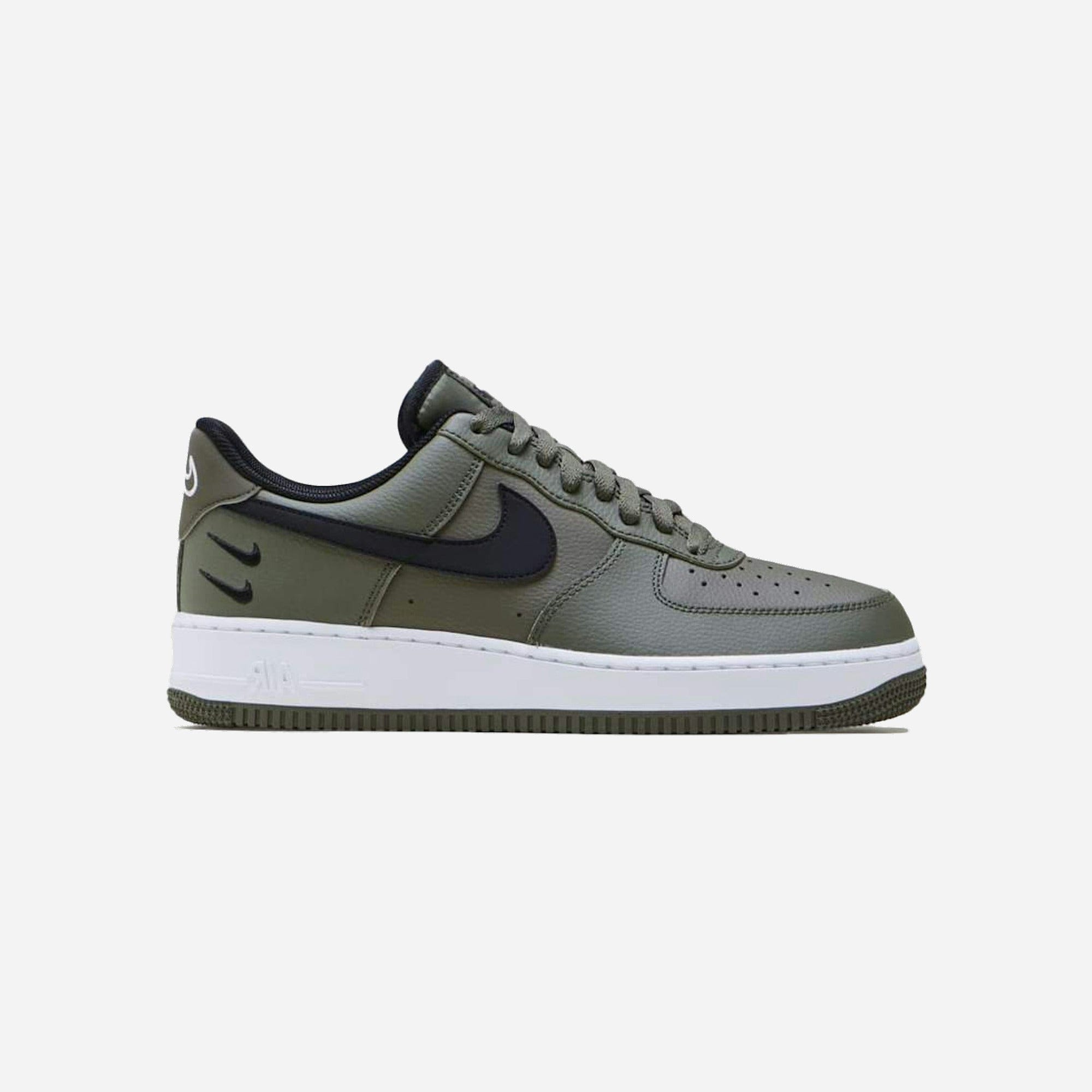 Nike Air Force 1 Low '07 Olive Black Double Swoosh
