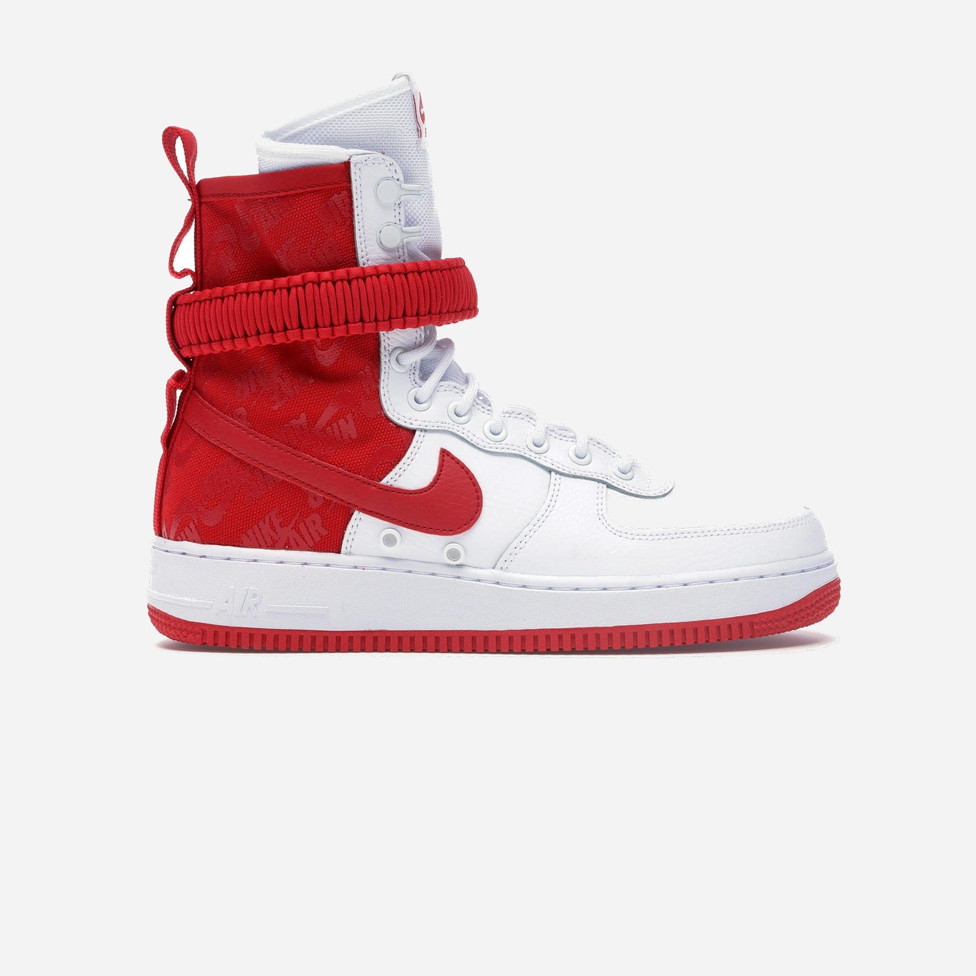Nike Sf Air Force 1 High White University Red