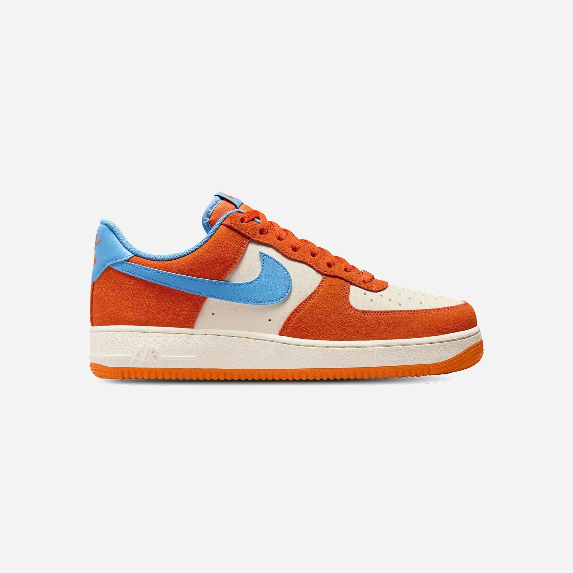 Nike Air Force 1 Low '07 Lv8 Safety Orange University Blue