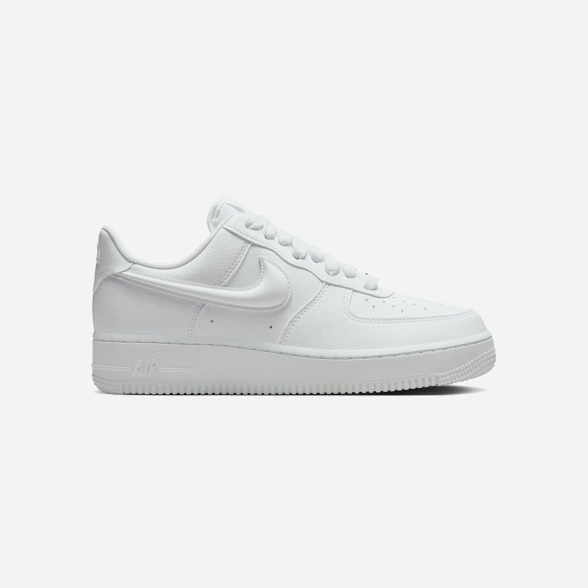 Nike Air Force 1 Low '07 Next Nature Triple White Bulbous Swoosh WMNS
