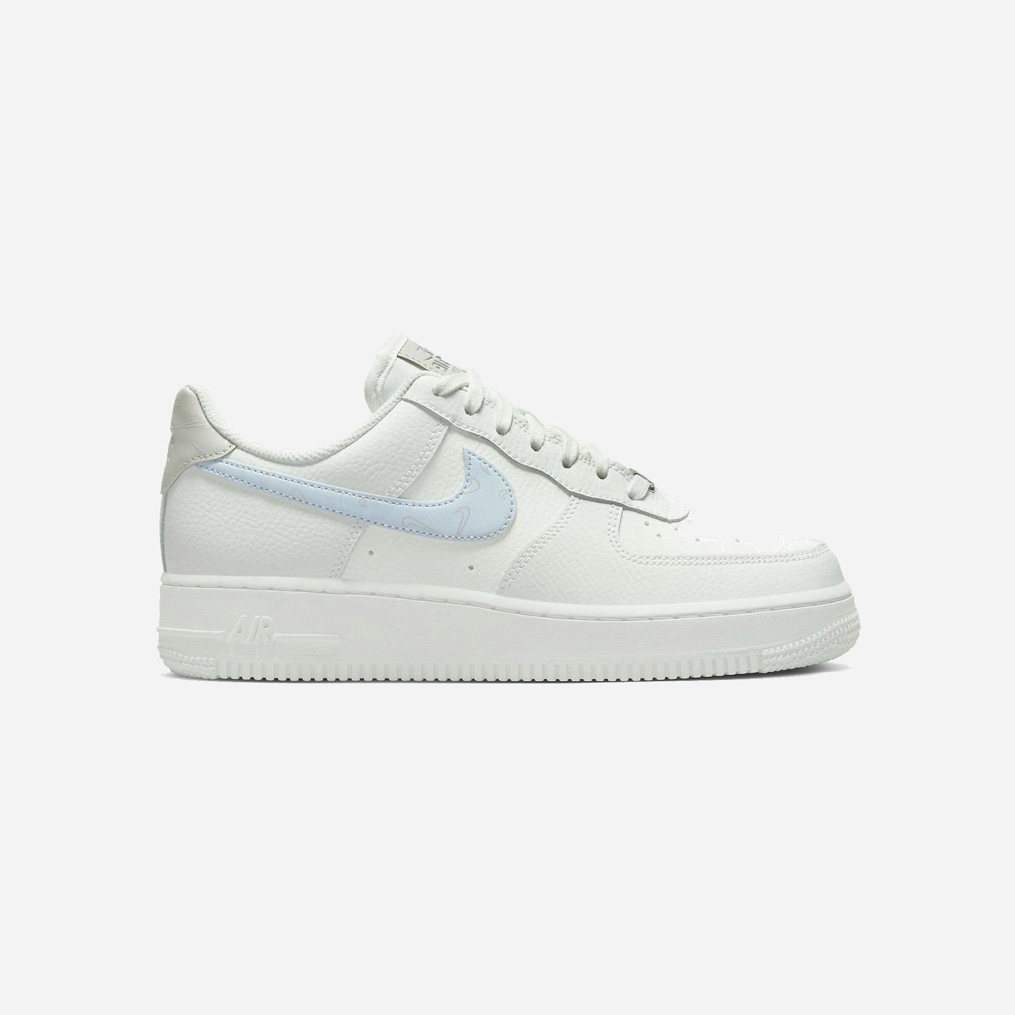 Nike Air Force 1 Low '07 Mini Swooshes White Football Grey WMNS