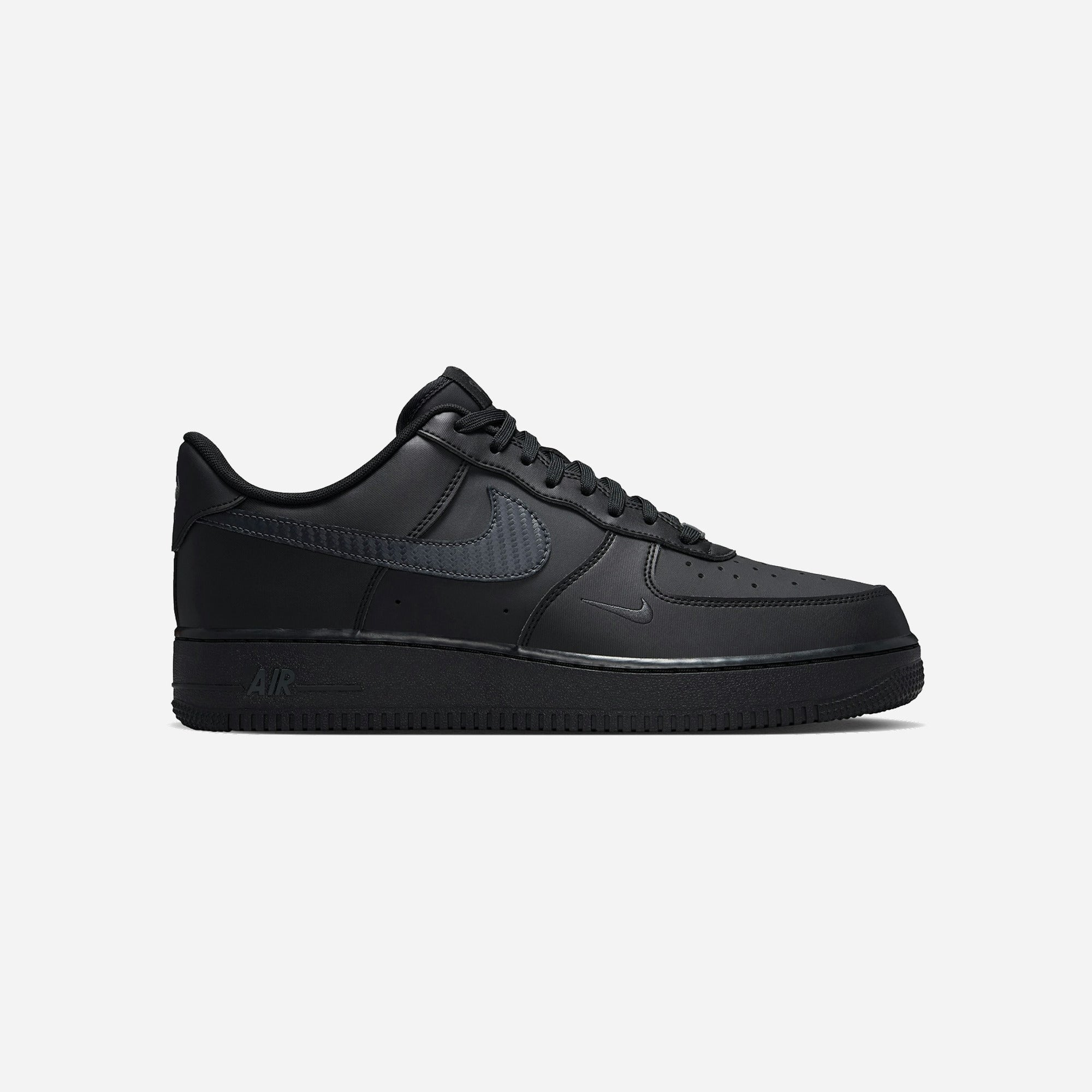 Nike Air Force 1 Low '07 Carbon Fiber Swoosh Black Anthracite