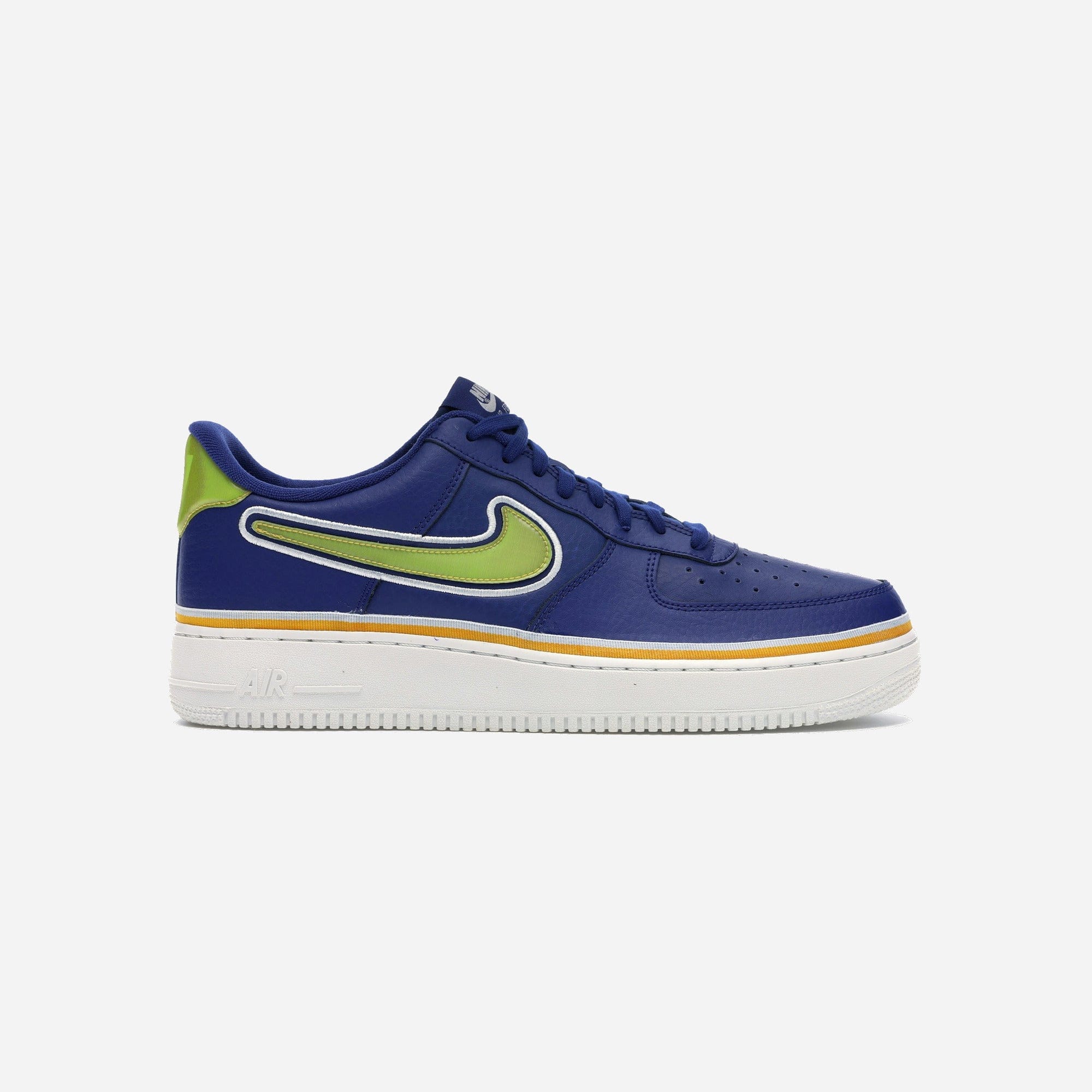 Nike Air Force 1 Low Sport NBA Deep Royal University Gold