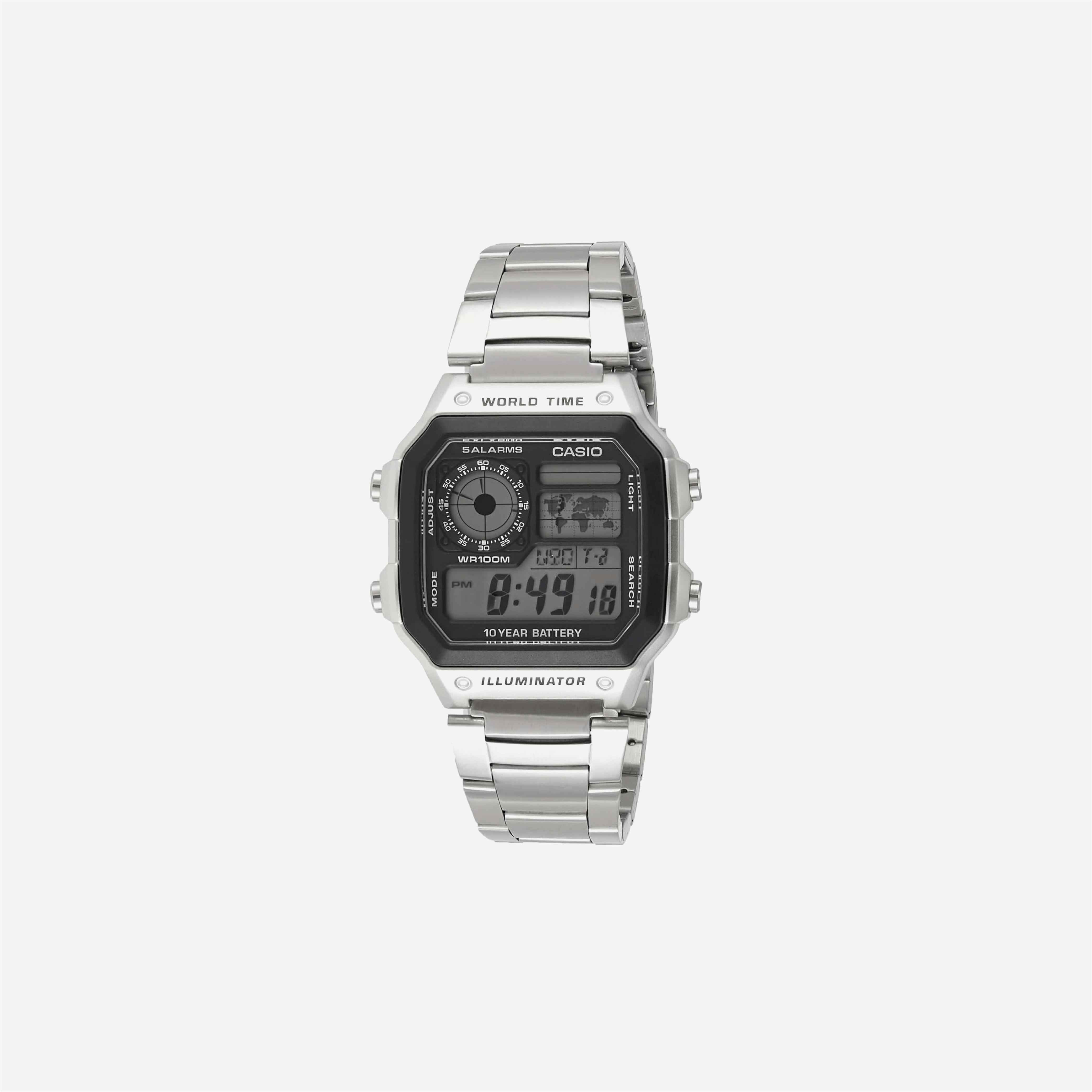 Casio AE-1200WHD-1A Digital Fashion Quartz Youth Watch
