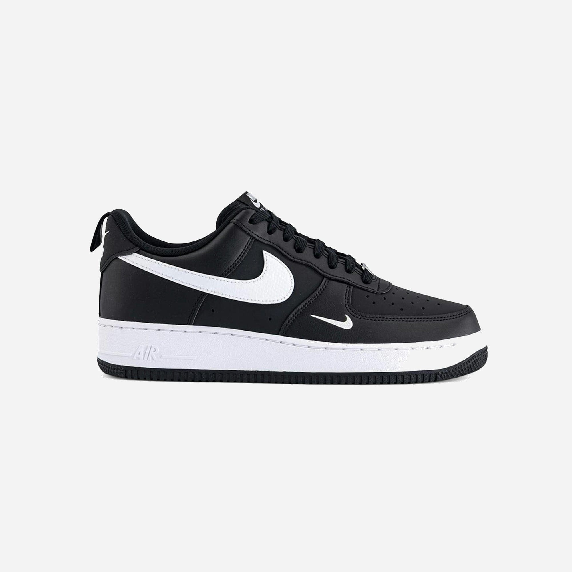Nike Air Force 1 Low '07 Lv8 Carbon Fiber Swoosh Black White