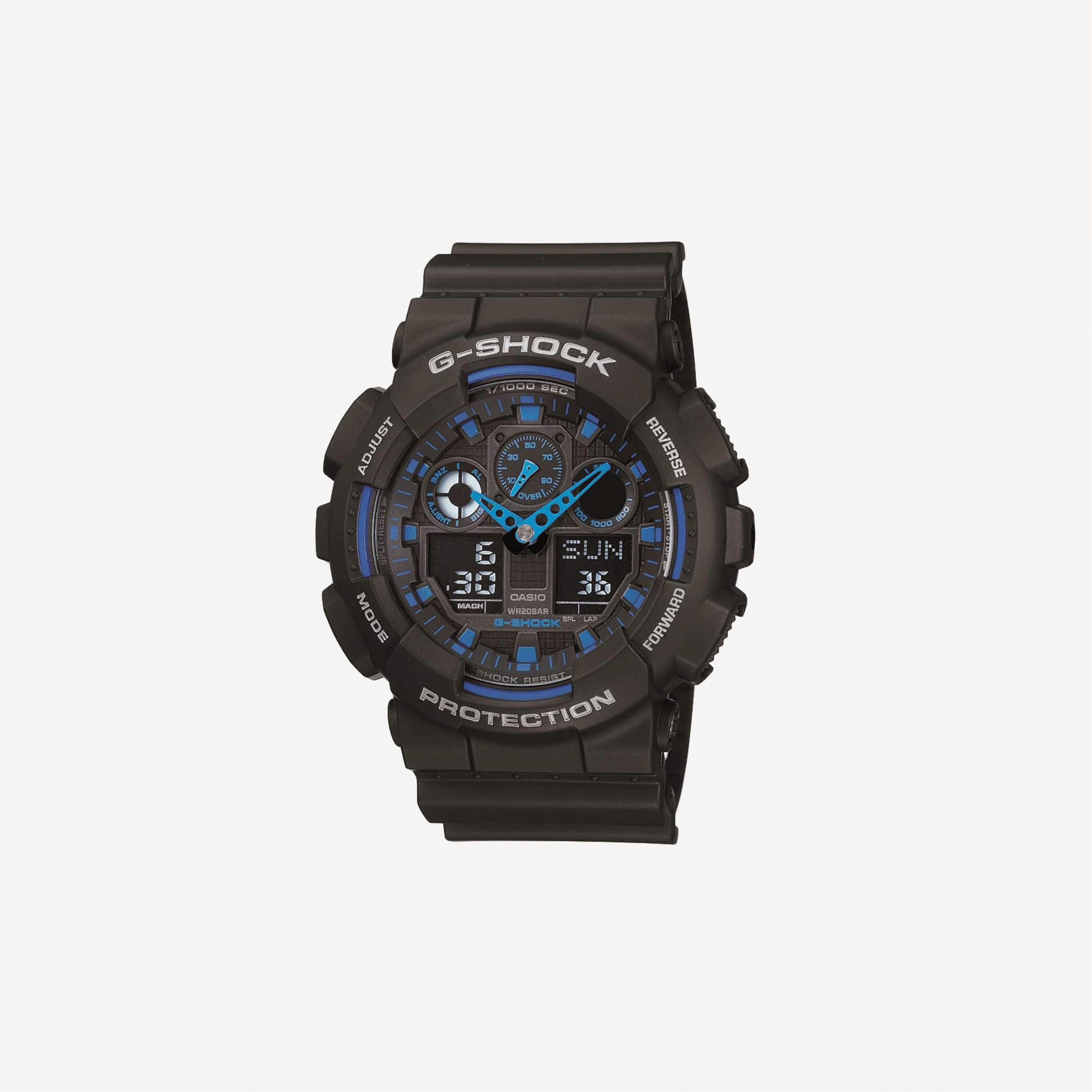 Casio GA-100 XL Series G-Shock Quartz 200M WR Shock Resistant Watch