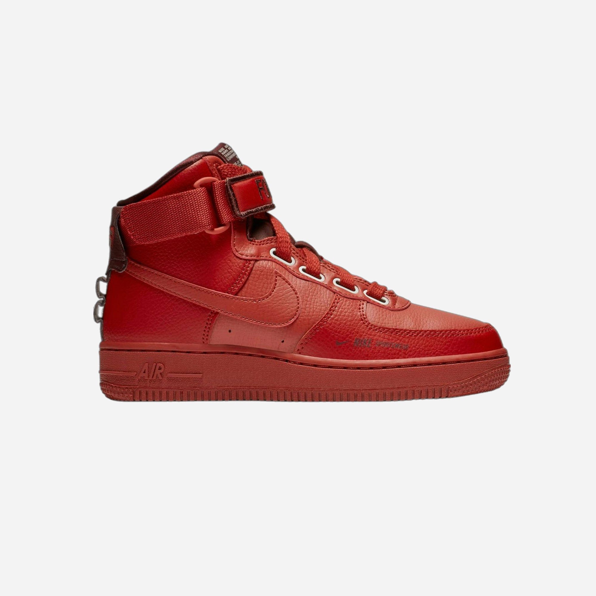 Nike Air Force 1 High Utility Dune Red WMNS
