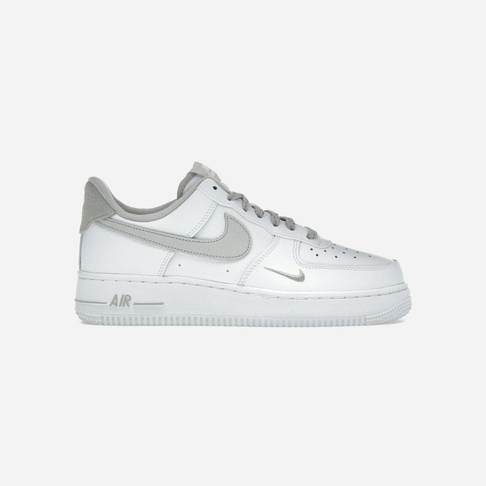 Nike Air Force 1 Low '07 White Light Iron Ore Reflective Swoosh