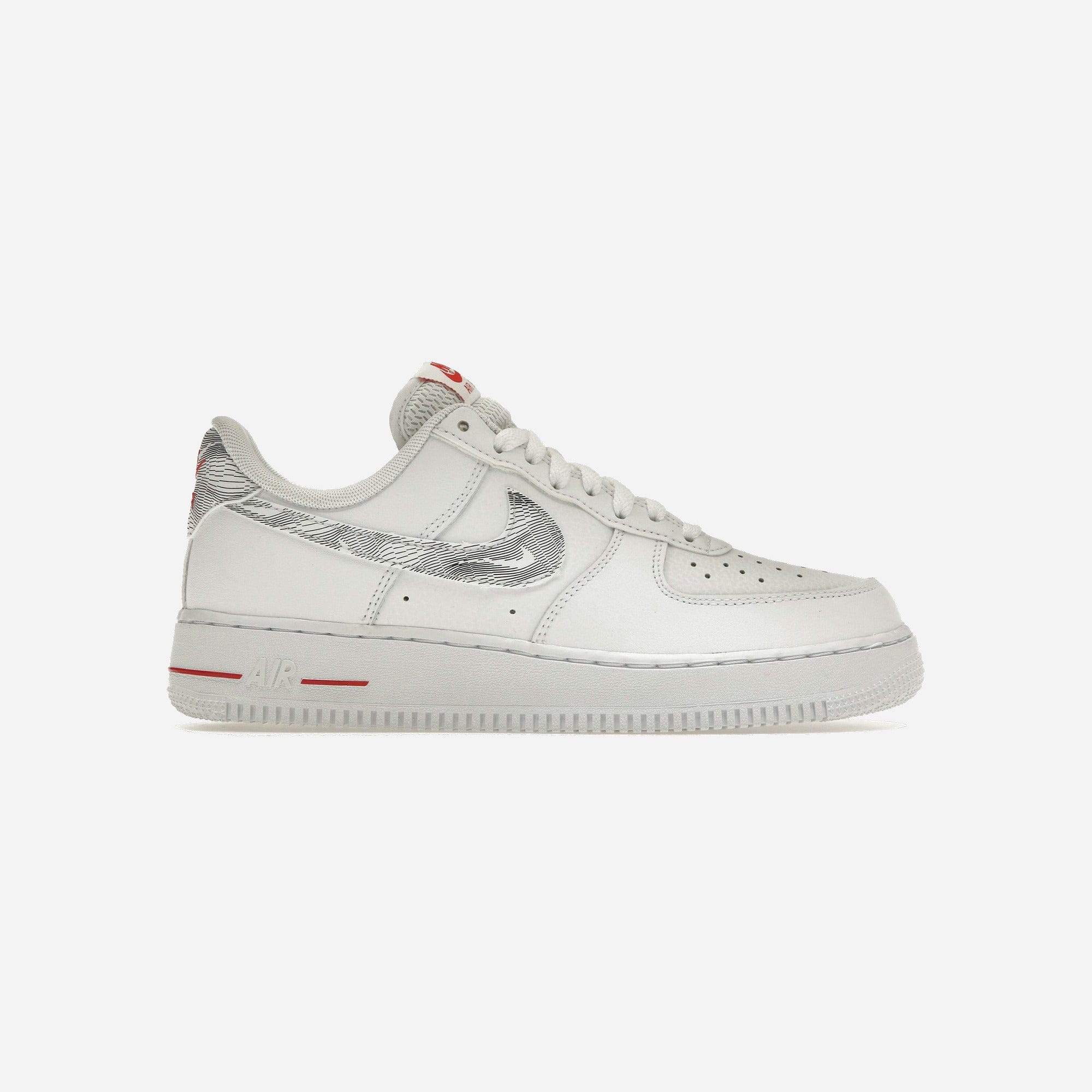Nike Air Force 1 Low Topography Pack White University Red