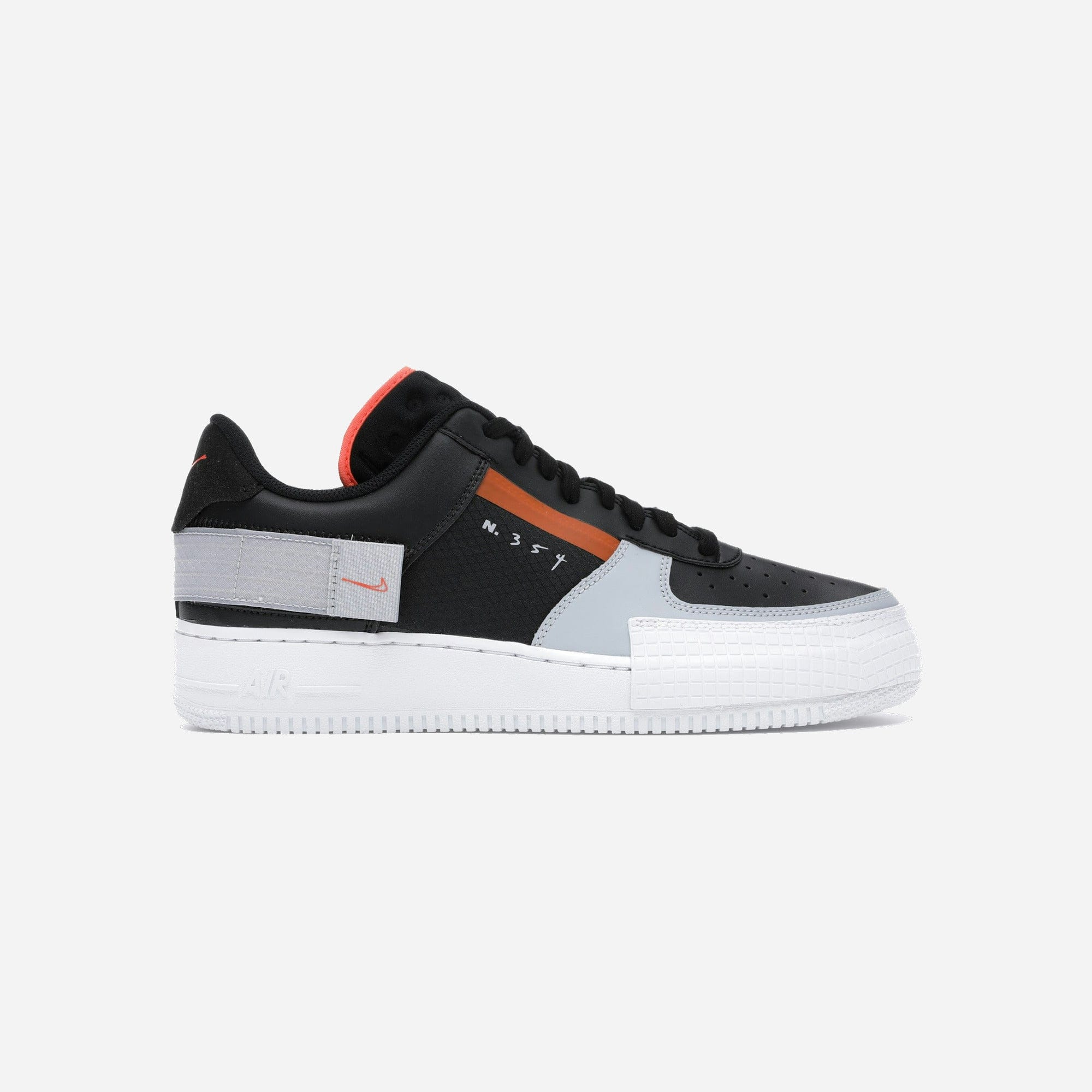 Nike Air Force 1 Type Black Hyper Crimson