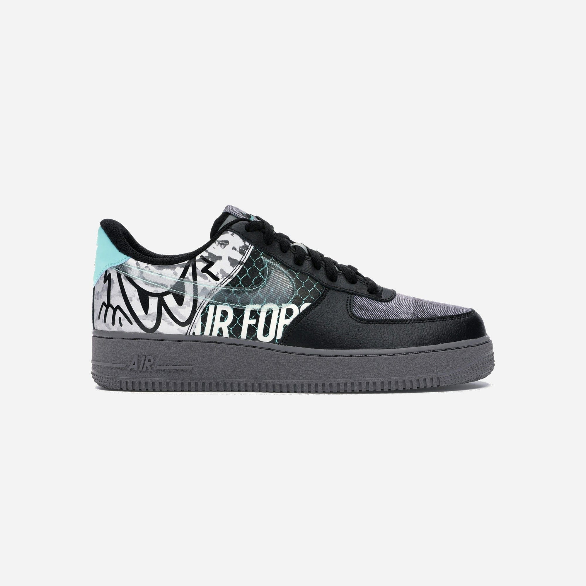 Nike Air Force 1 Low Off Noir Pure Platinum