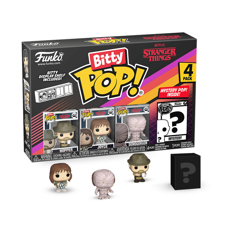 Bitty Pop! Stranger Things 4-Pack Series 4
