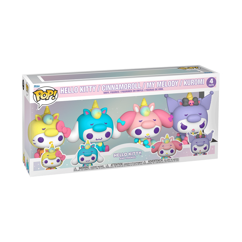 Pop! Hello Kitty (Unicorn Outfit) 4-Pack