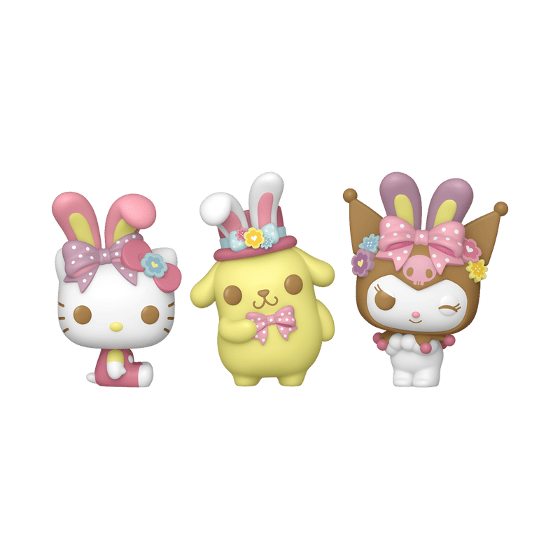 Pocket Pop! Hello Kitty and Friends with Bunny Ears 3-Pack