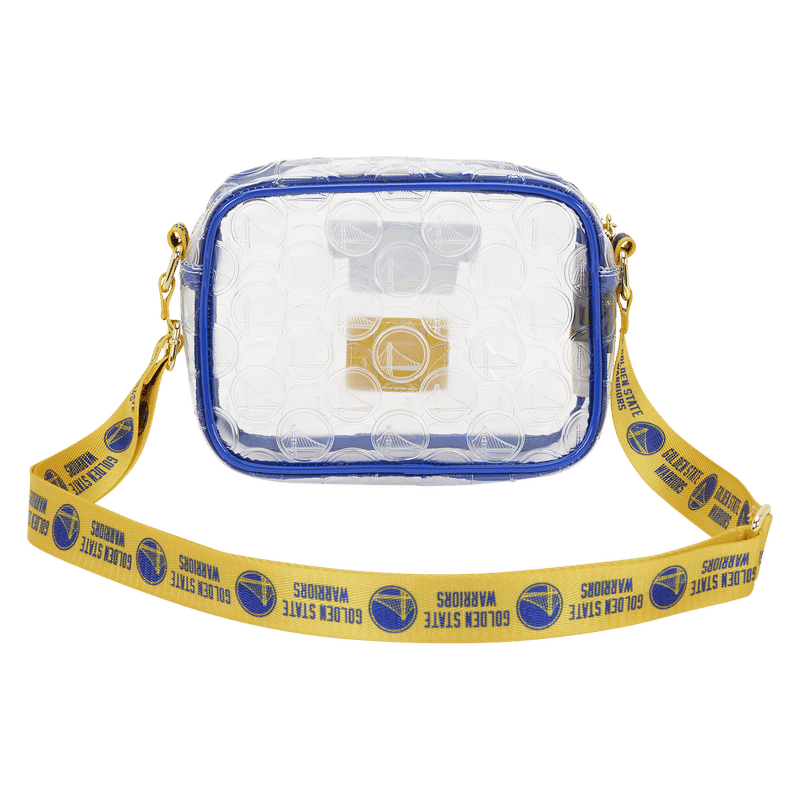 NBA Golden State Warriors Clear Crossbody Stadium Bag
