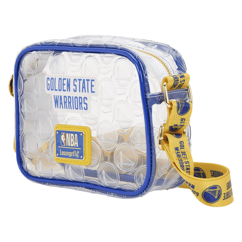 NBA Golden State Warriors Clear Crossbody Stadium Bag