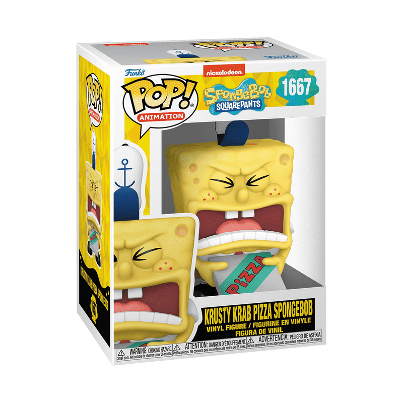 Pop! Krusty Krab Pizza SpongeBob