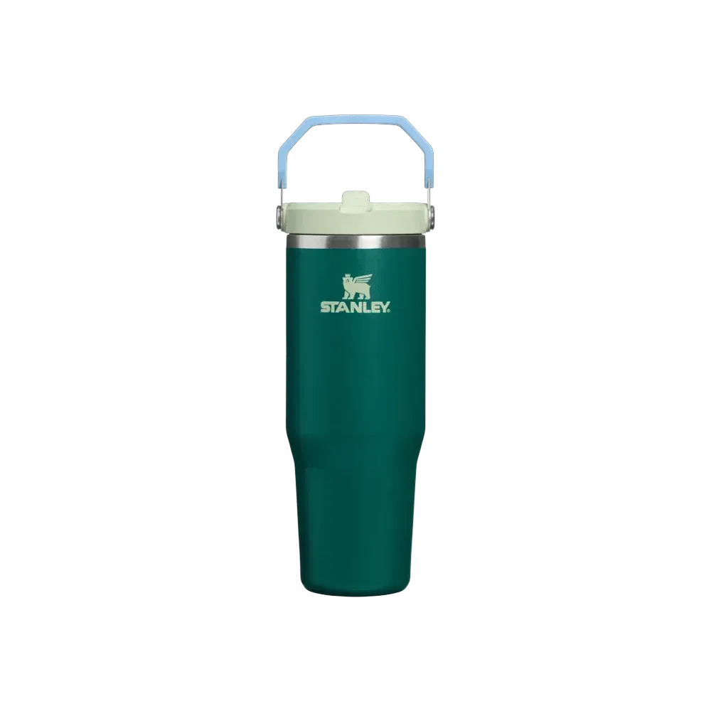 Stanley The IceFlow Flip Straw Tumbler 30 OZ Emerald Honeydew