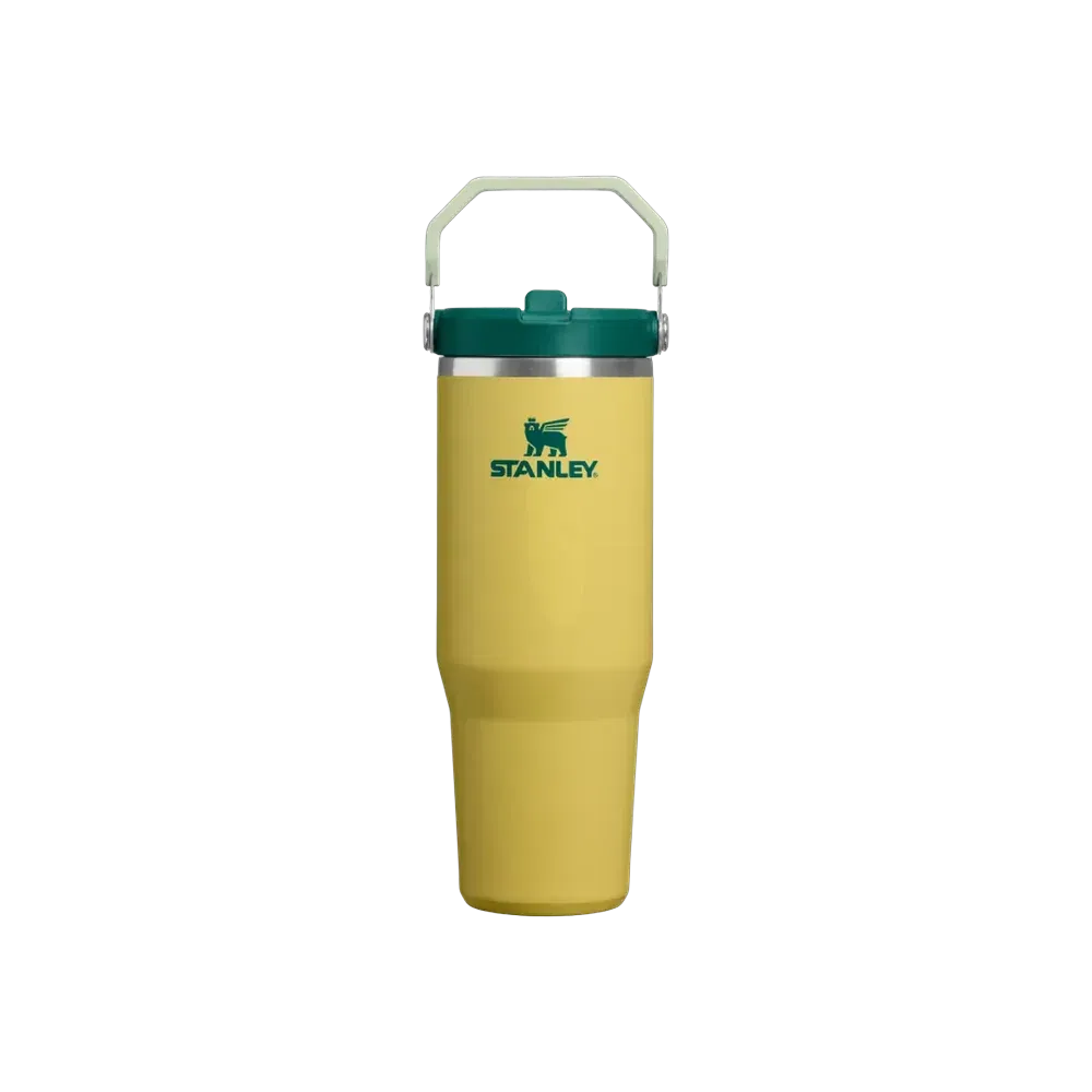 Stanley The IceFlow Flip Straw Tumbler 30 OZ Daffodil Emerald