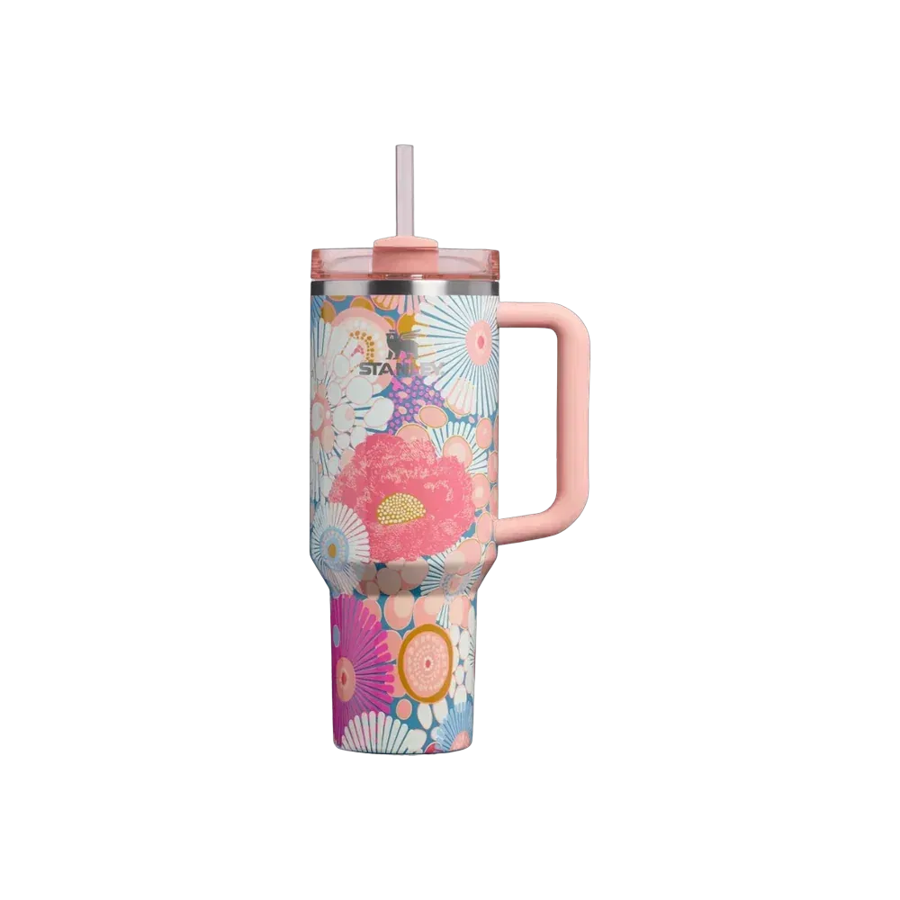Stanley The Quencher H2.0 FlowState Tumbler Sorbet Wildflower
