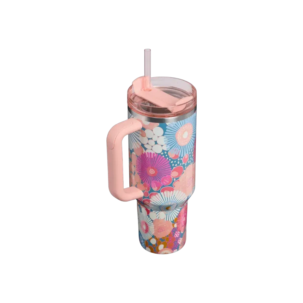 Stanley The Quencher H2.0 FlowState Tumbler Sorbet Wildflower